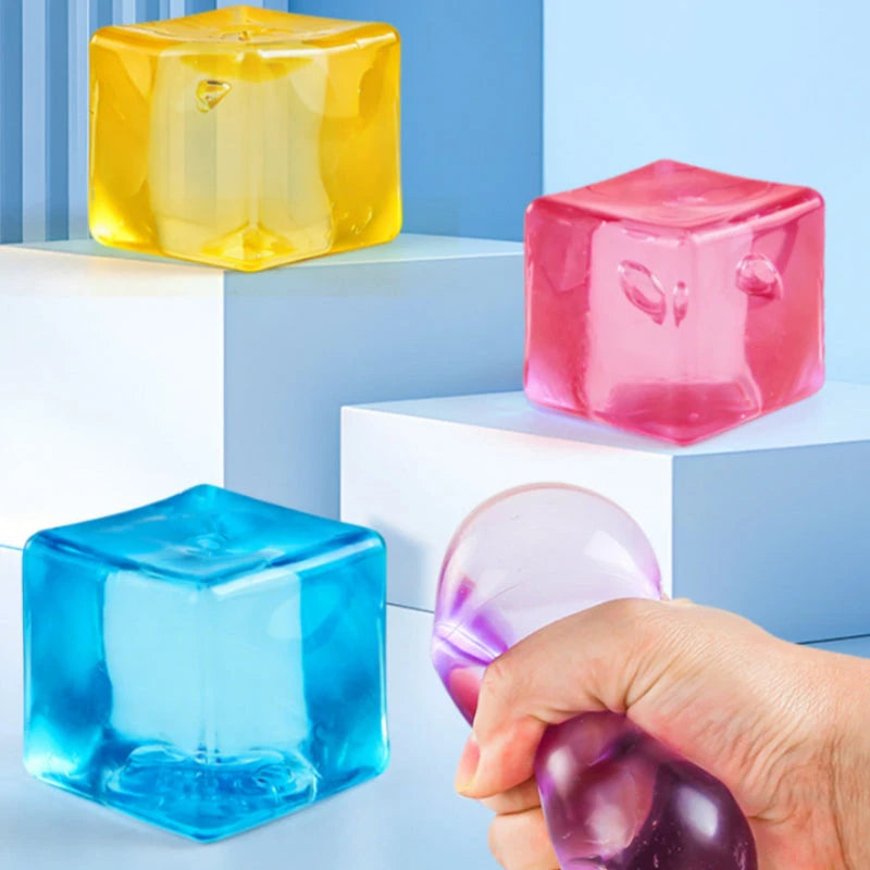 Crystal Mochi Stress Cube