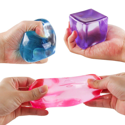 Crystal Mochi Stress Cube